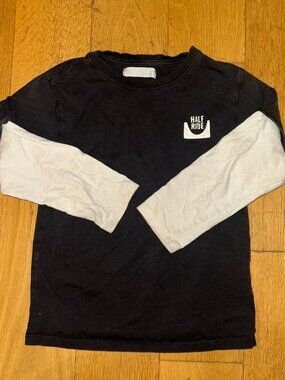 Zara Kids Layered Graphic Long Sleeve